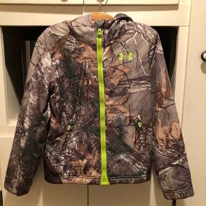 Boys UA  camouflage jacket
